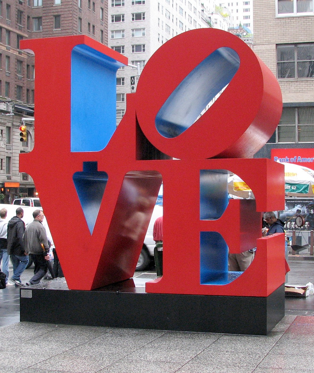 sculpture love new york free photo