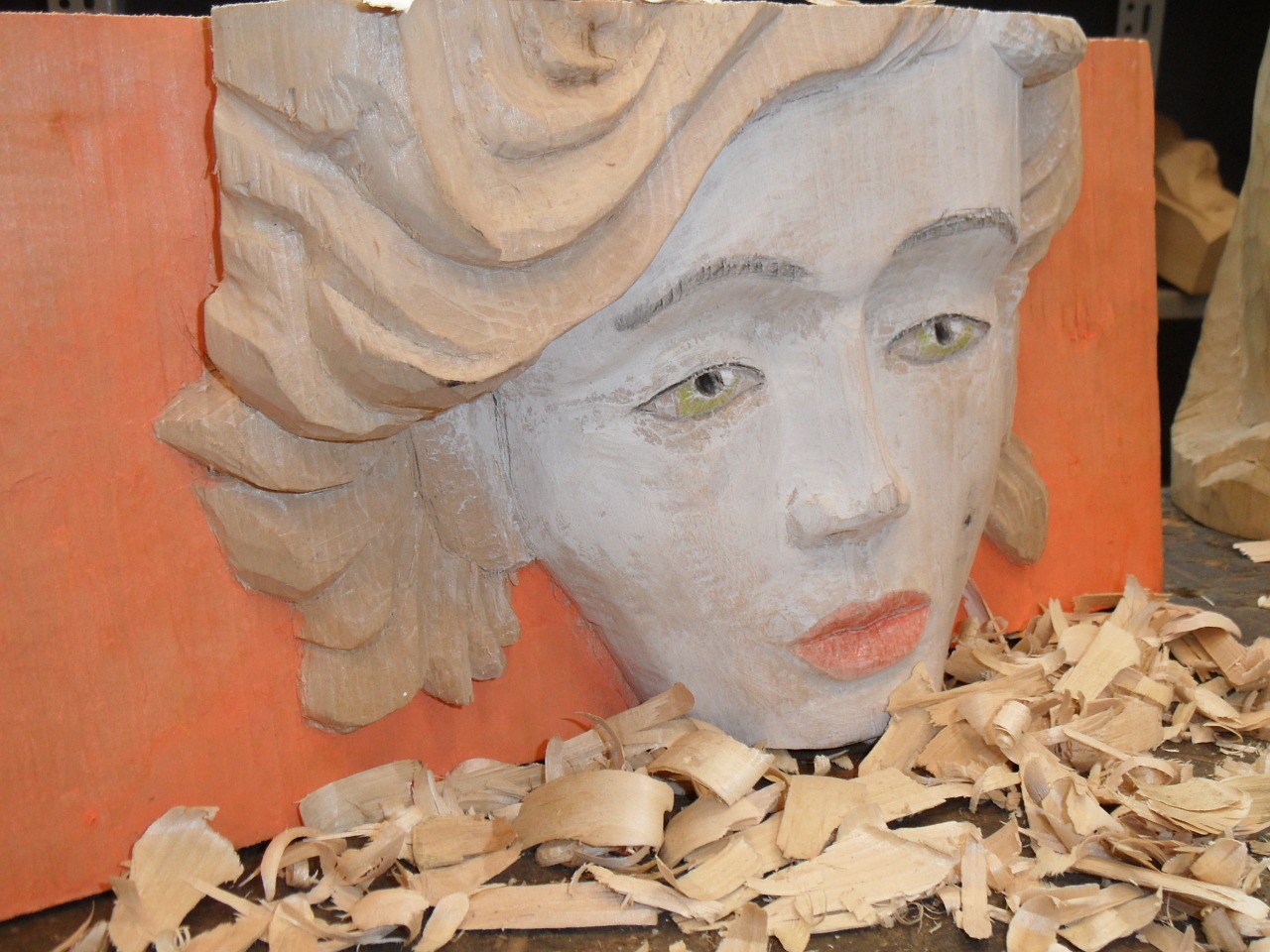 sculpture woman face free photo