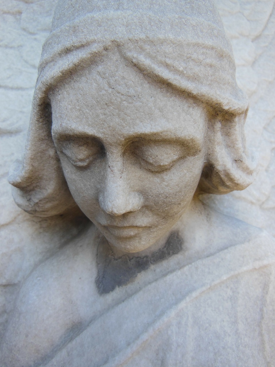 sculpture face detail free photo