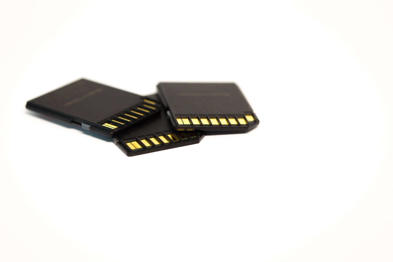 sd card memory electronics free photo