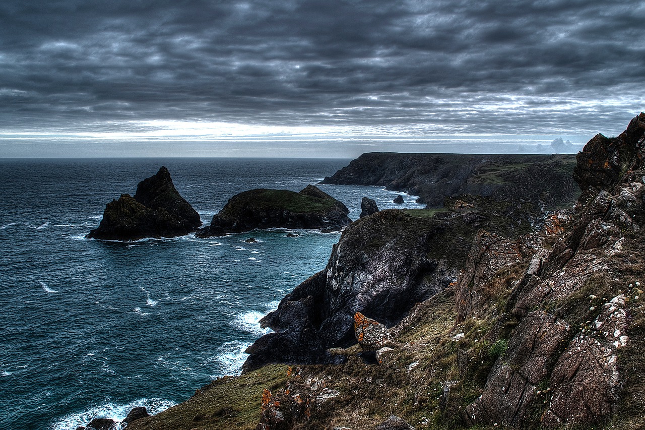 sea seascape moody free photo