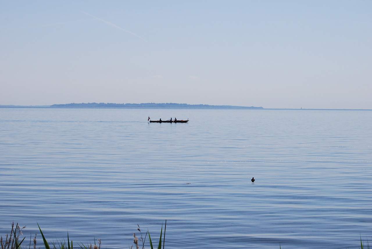 sea boat water free photo