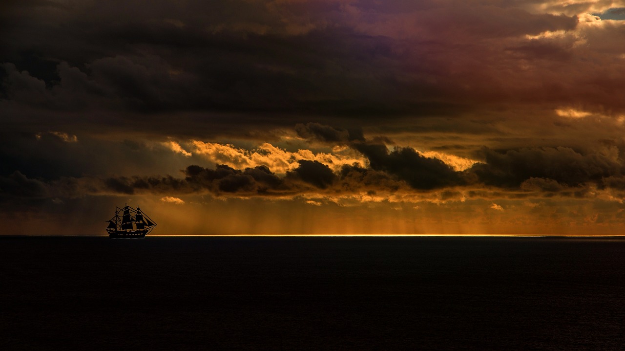 sea sailing vessel ocean free photo