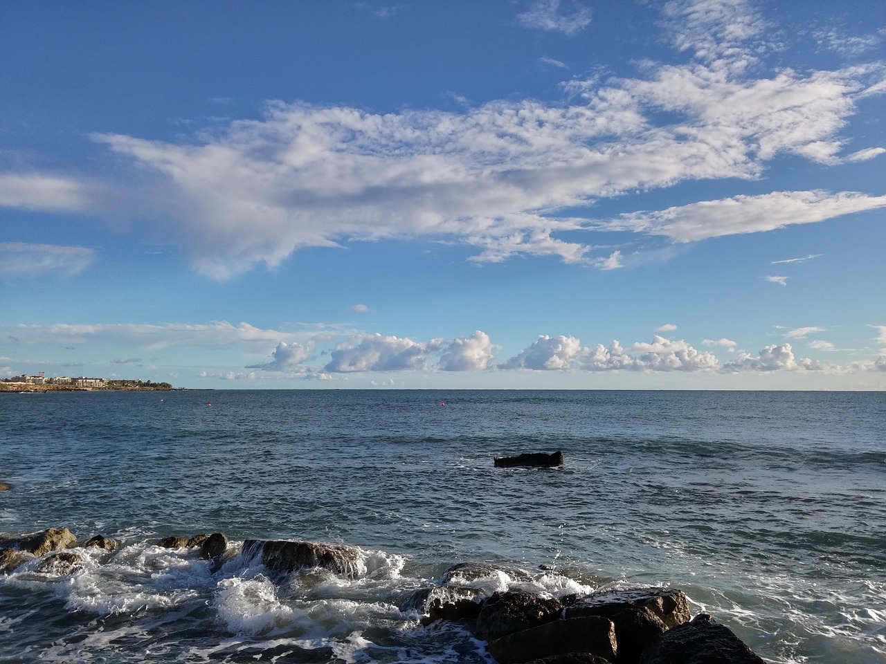 sea clouds outdoor free photo