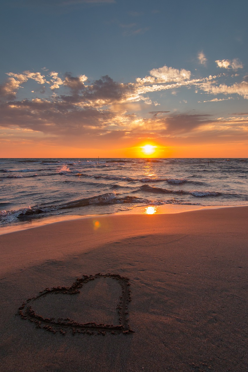 sea background beach free photo