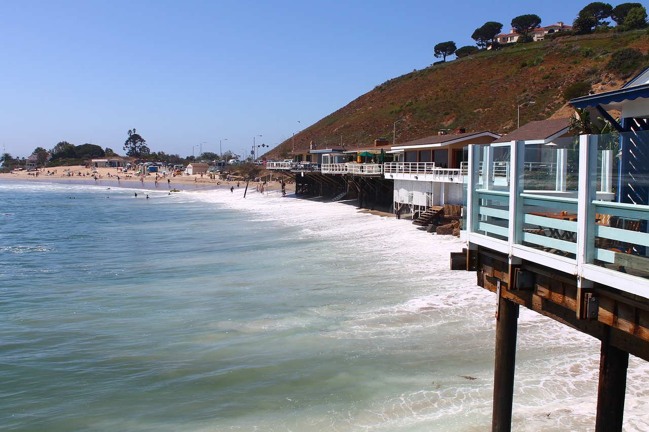 sea los angeles beach free photo