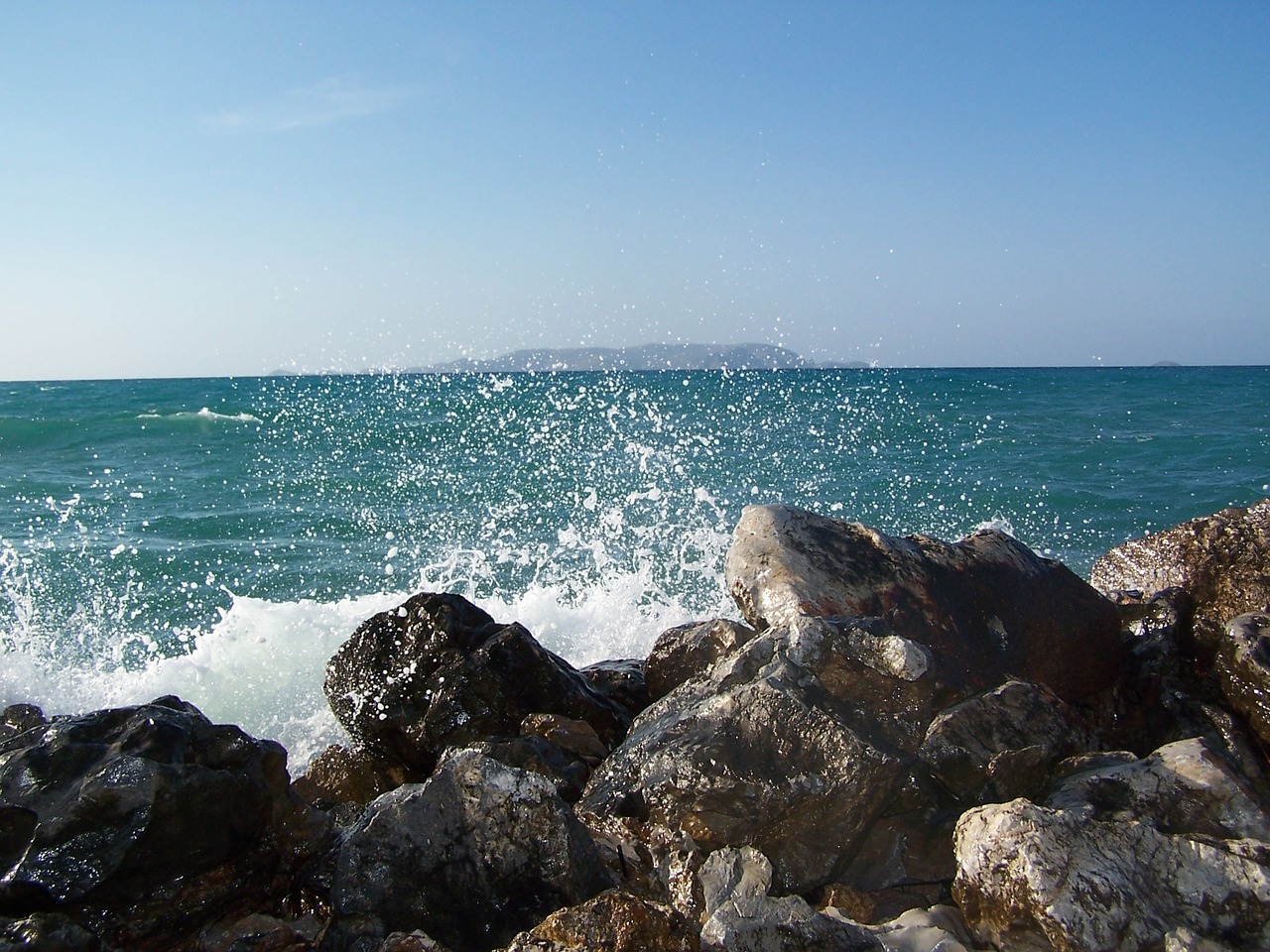 sea water wave free photo