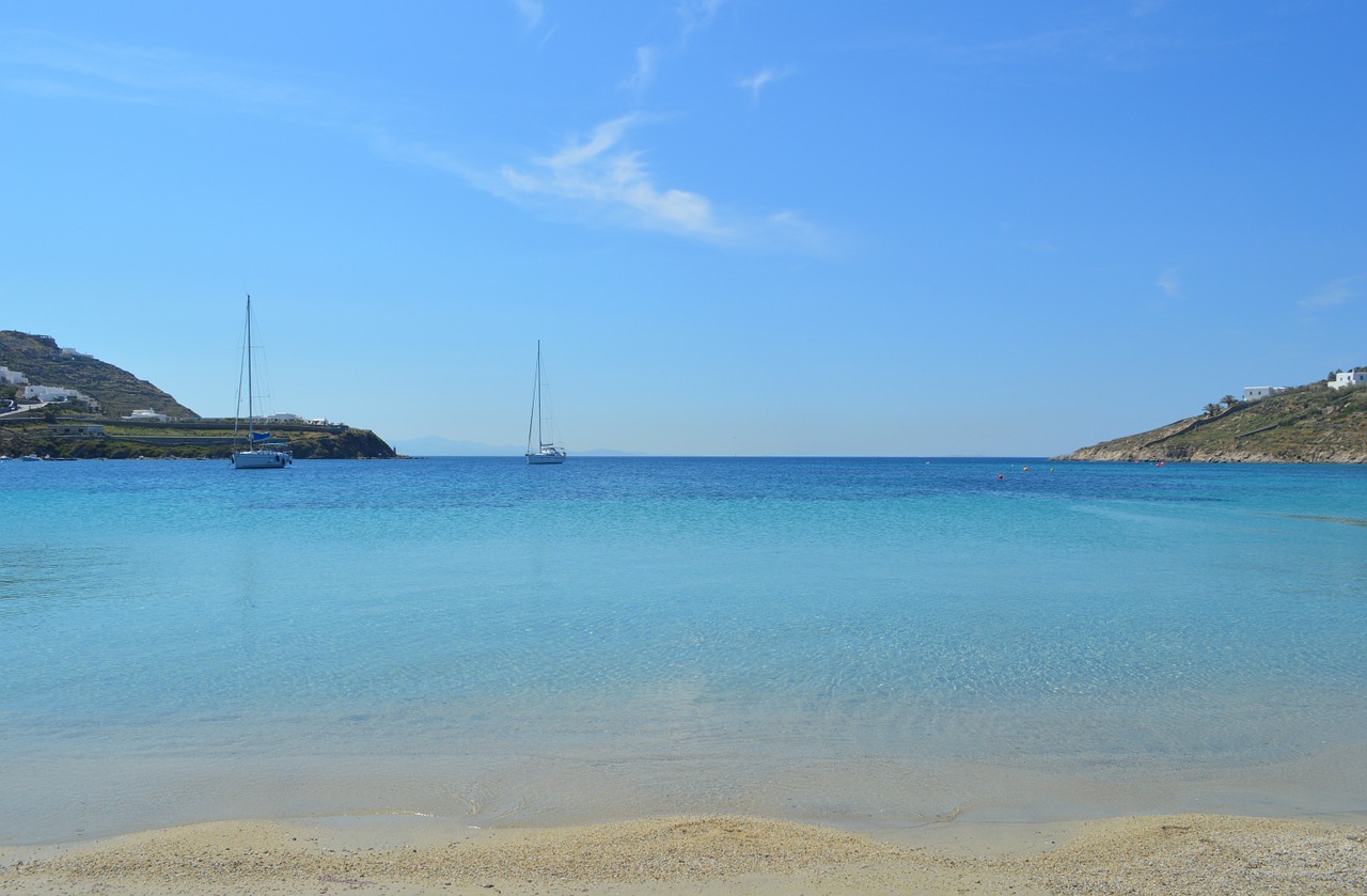 sea greece mediterranean sea free photo