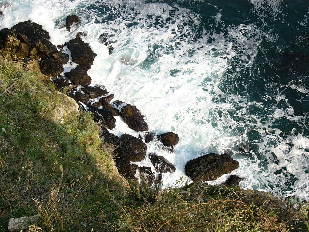 sea cape kaliakra pure water free photo