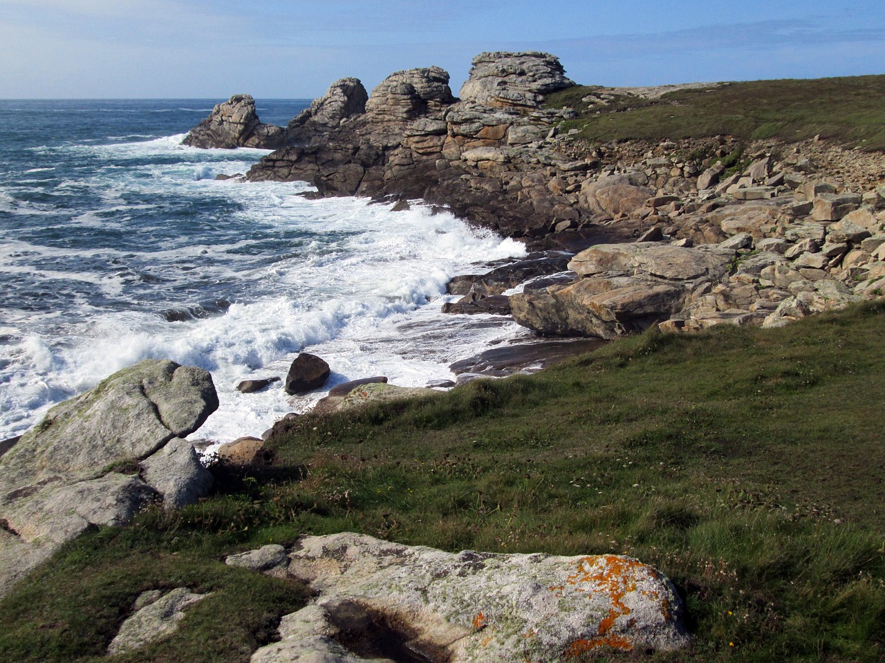 sea side wild coast free photo