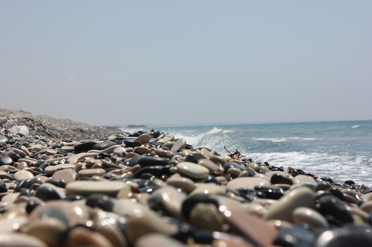 sea rocks cyprus free photo