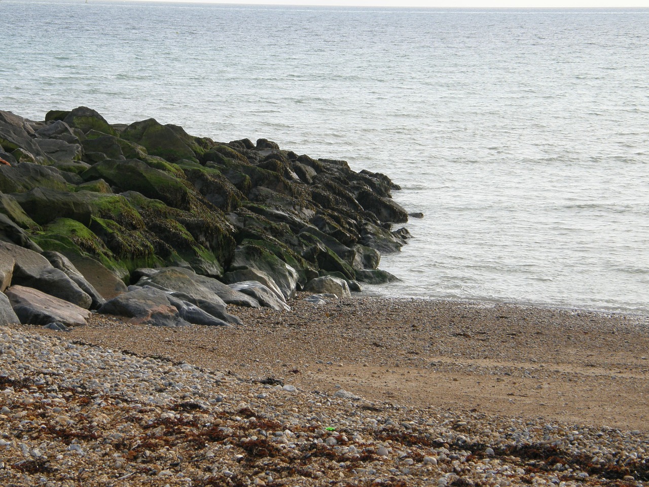 sea stones pebbles free photo