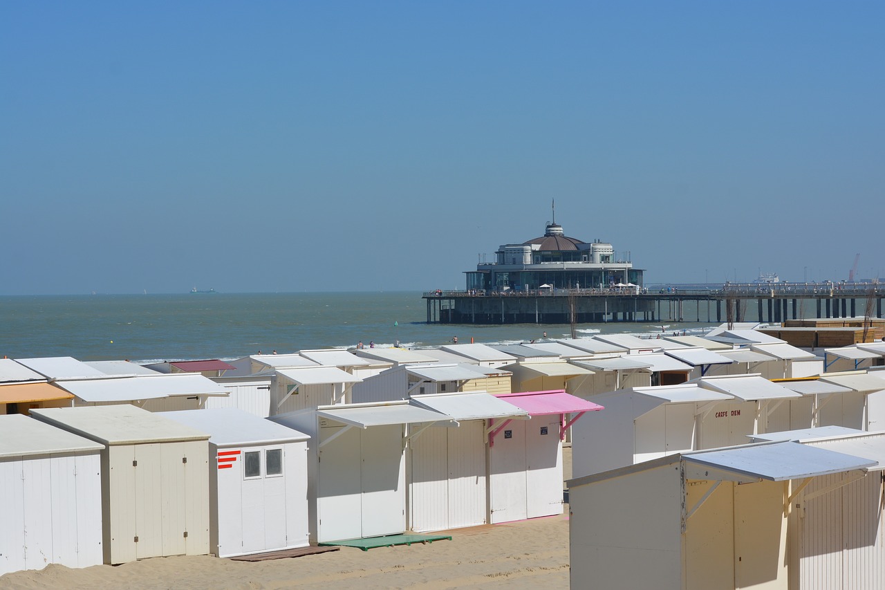 sea blankenberge beach free photo