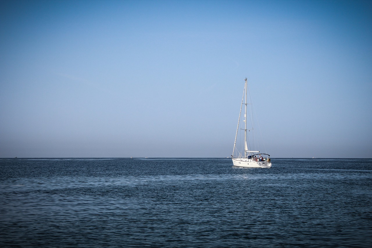 sea boat ocean free photo