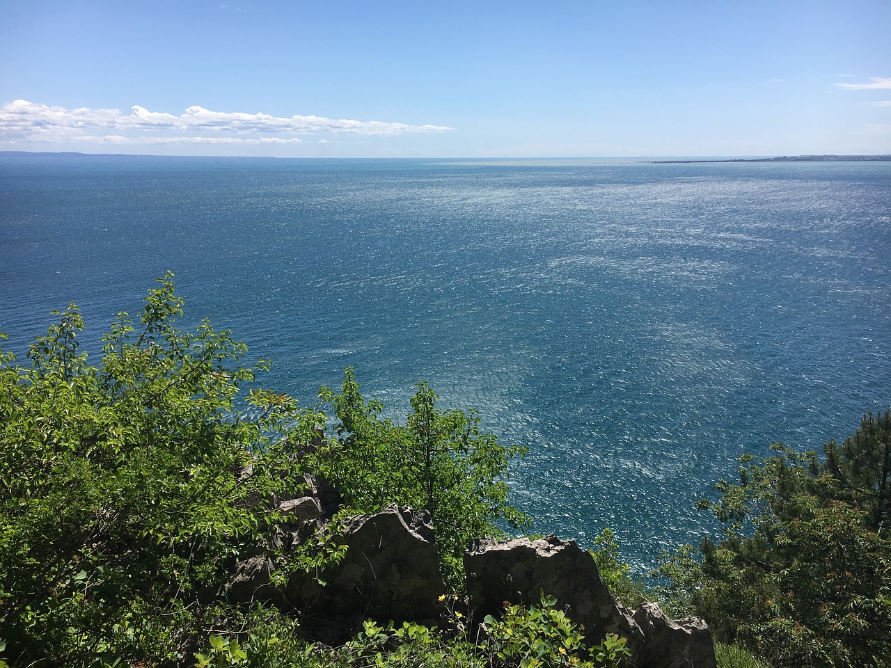 sea coast trieste free photo