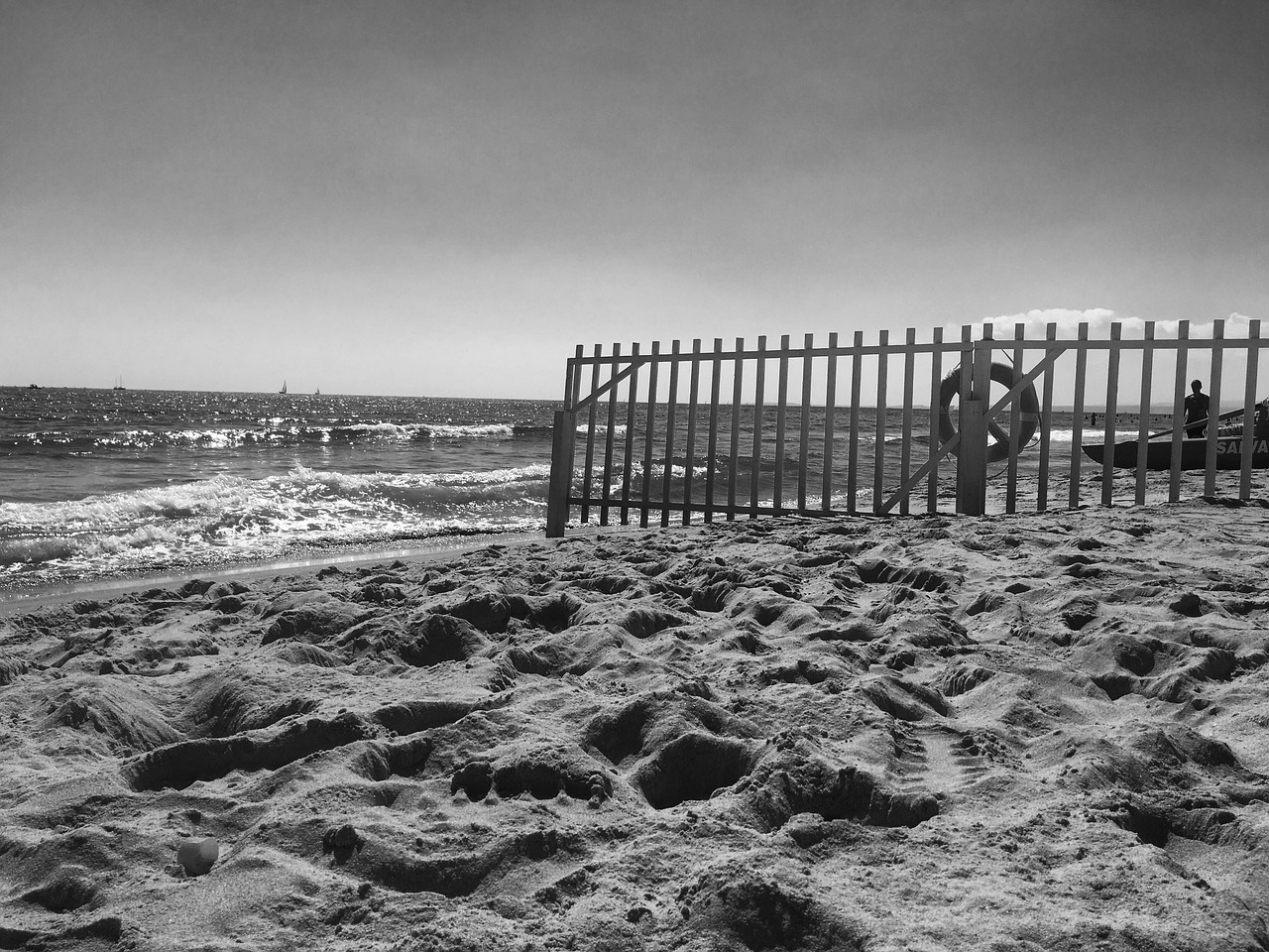 sea beach flag free photo