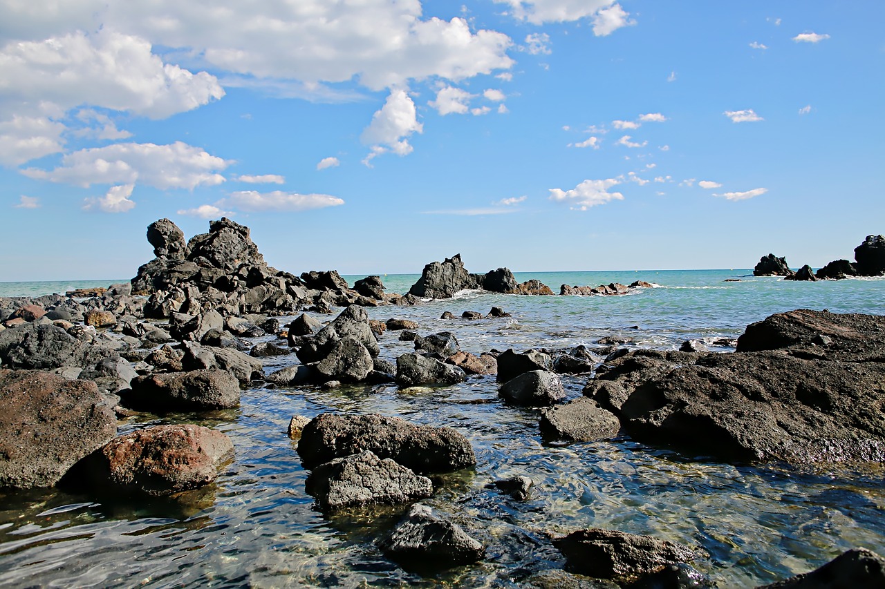 sea landscape mediterranean sea free photo