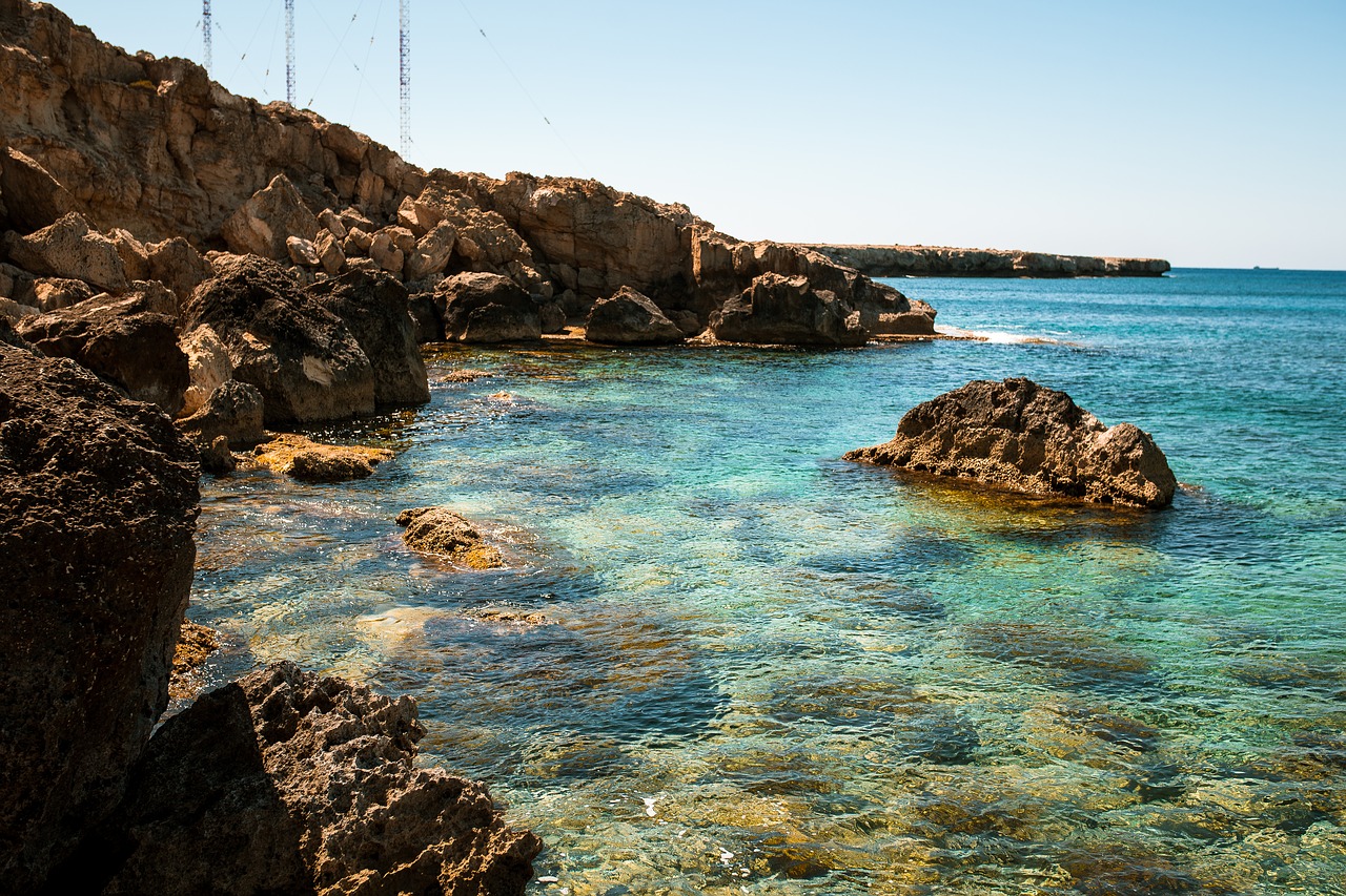 sea beach cyprus free photo