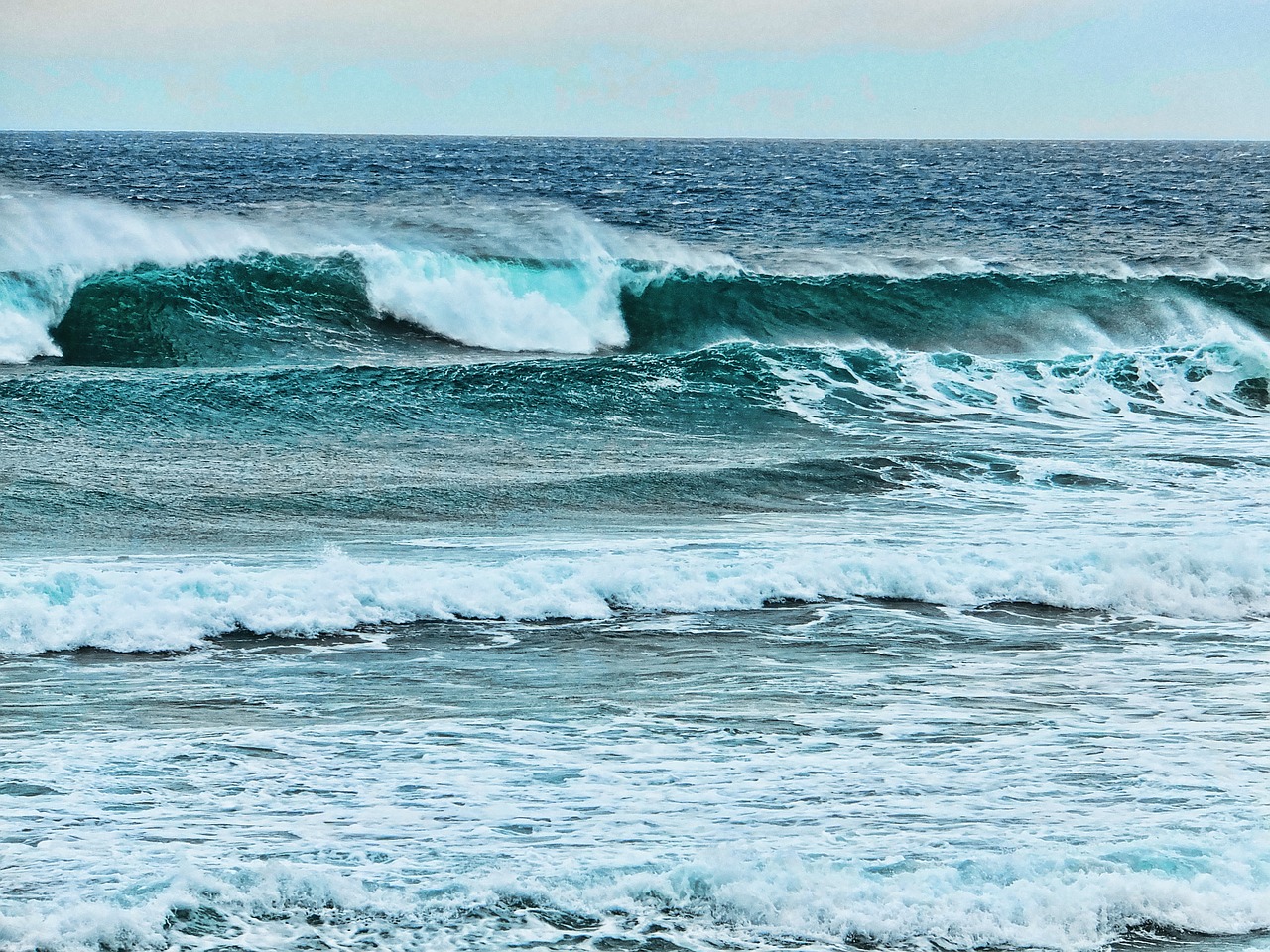 sea ocean waves free photo