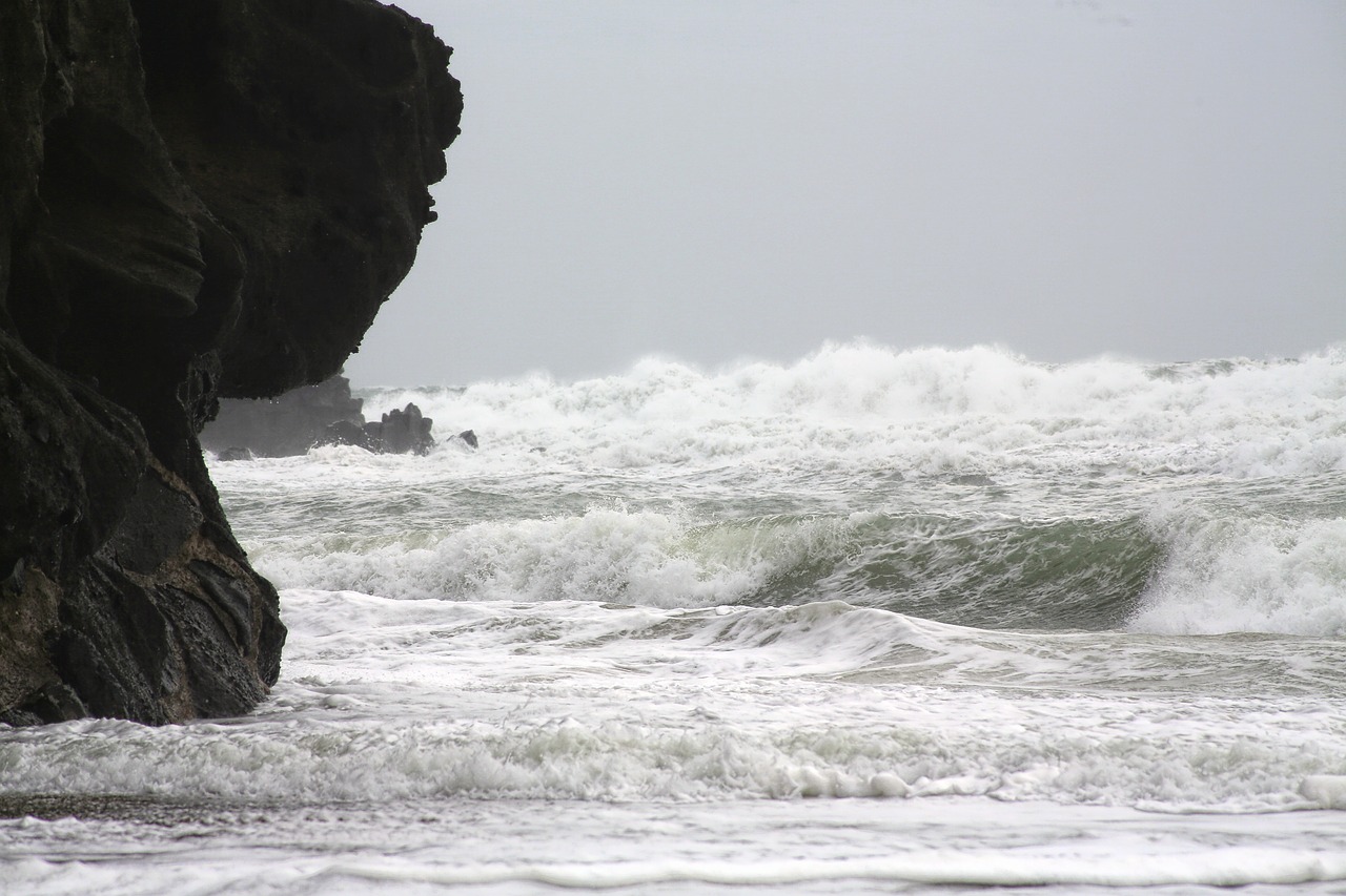 sea storm wave free photo