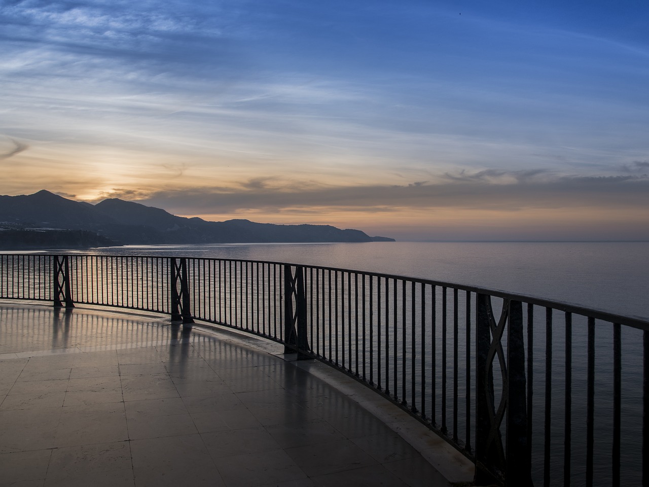 sea balcón de europa balcony free photo