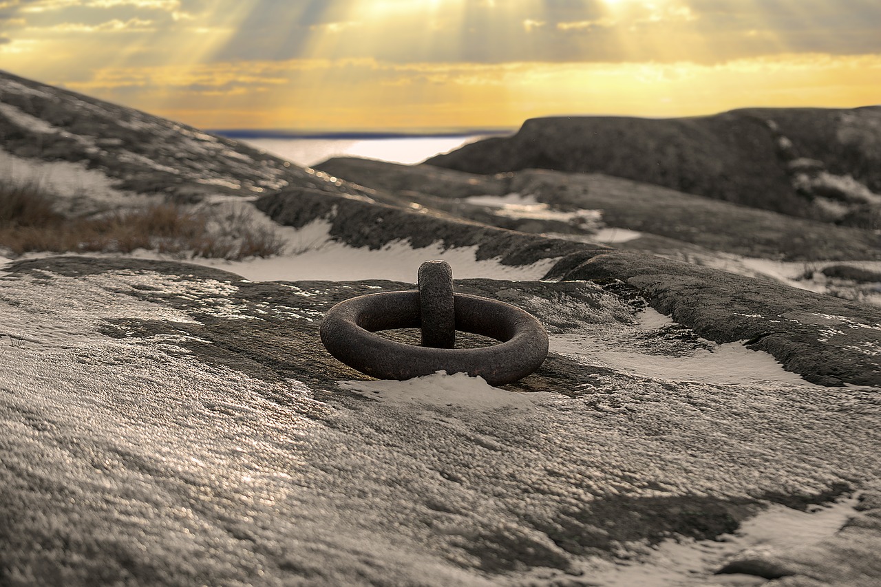 sea ring sky free photo