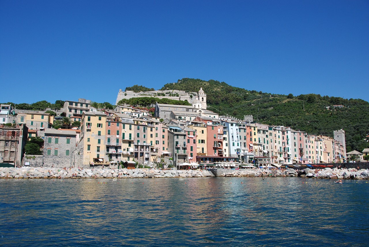 sea cinque terre landscape free photo