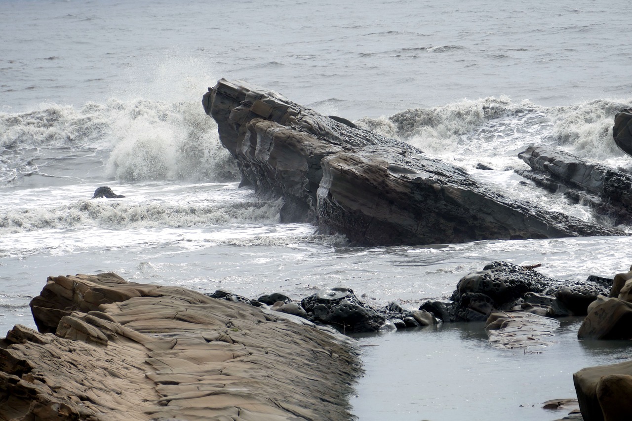 sea coast rock free photo