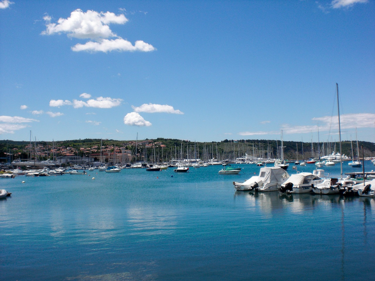 sea port ships free photo