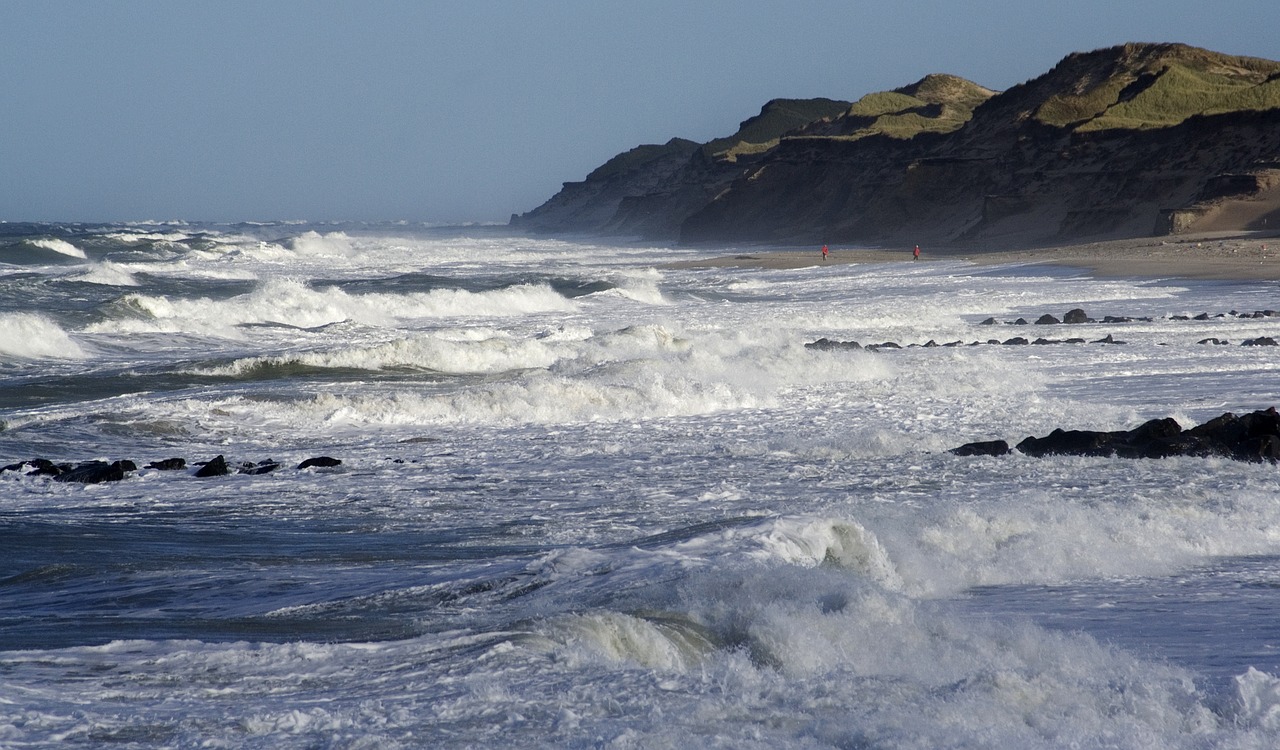 sea storm blown free photo