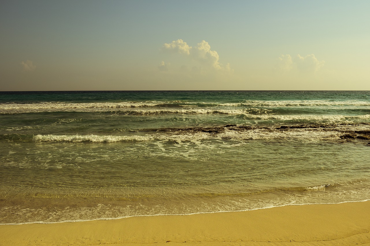 sea waves beach free photo