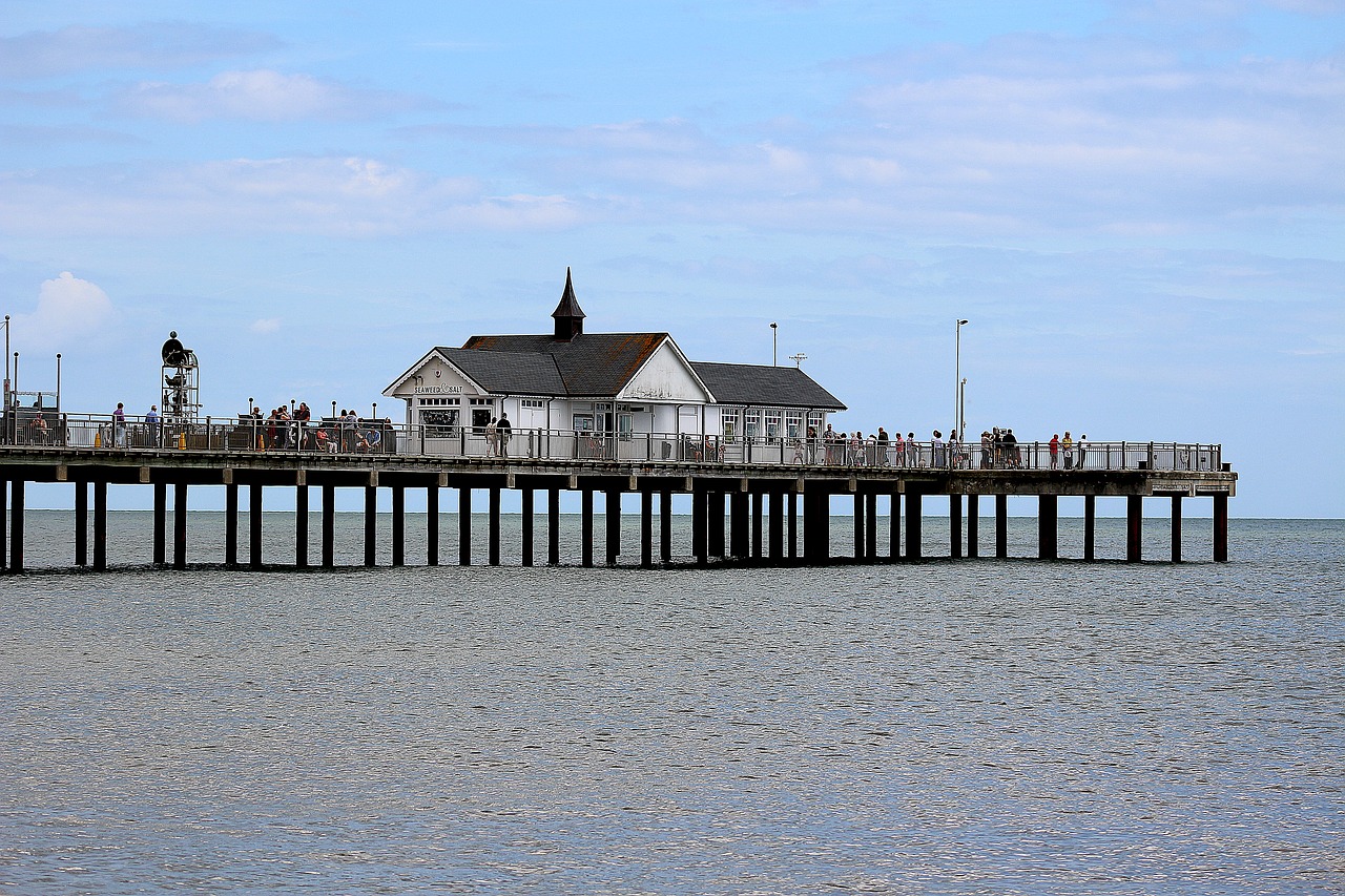 sea pier beach free photo