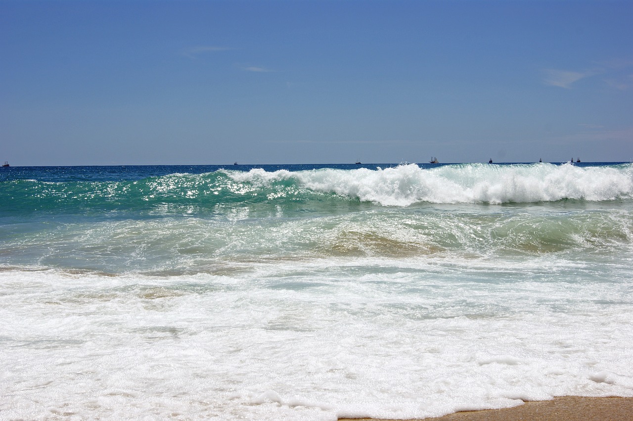 sea surf mediterranean free photo