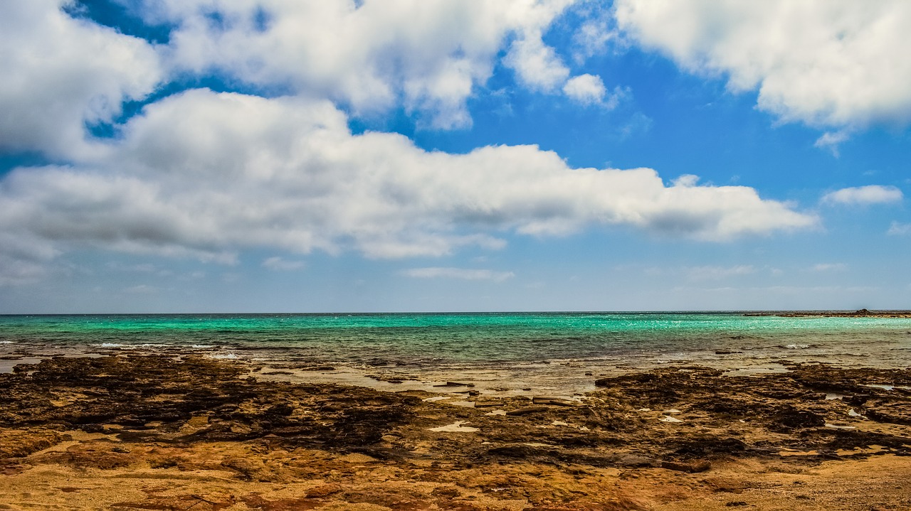 sea beach sky free photo