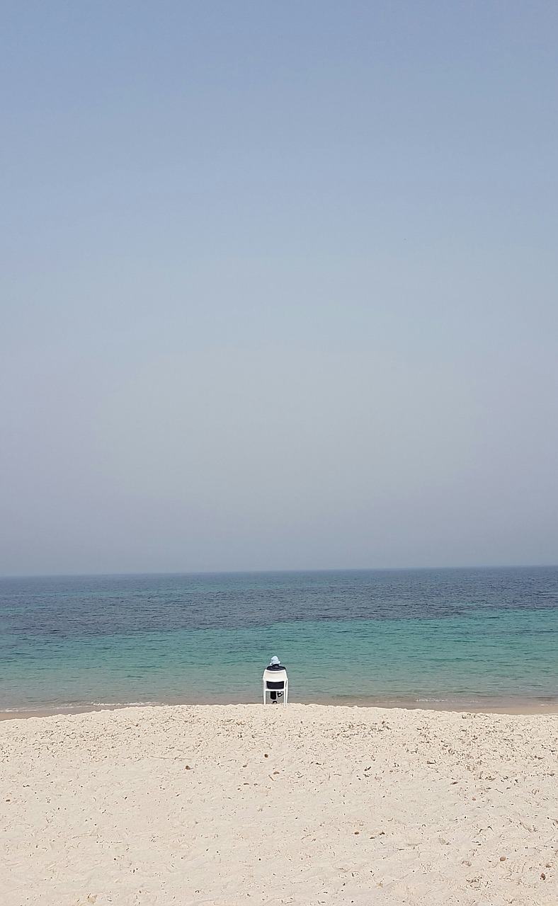 sea rest loneliness free photo