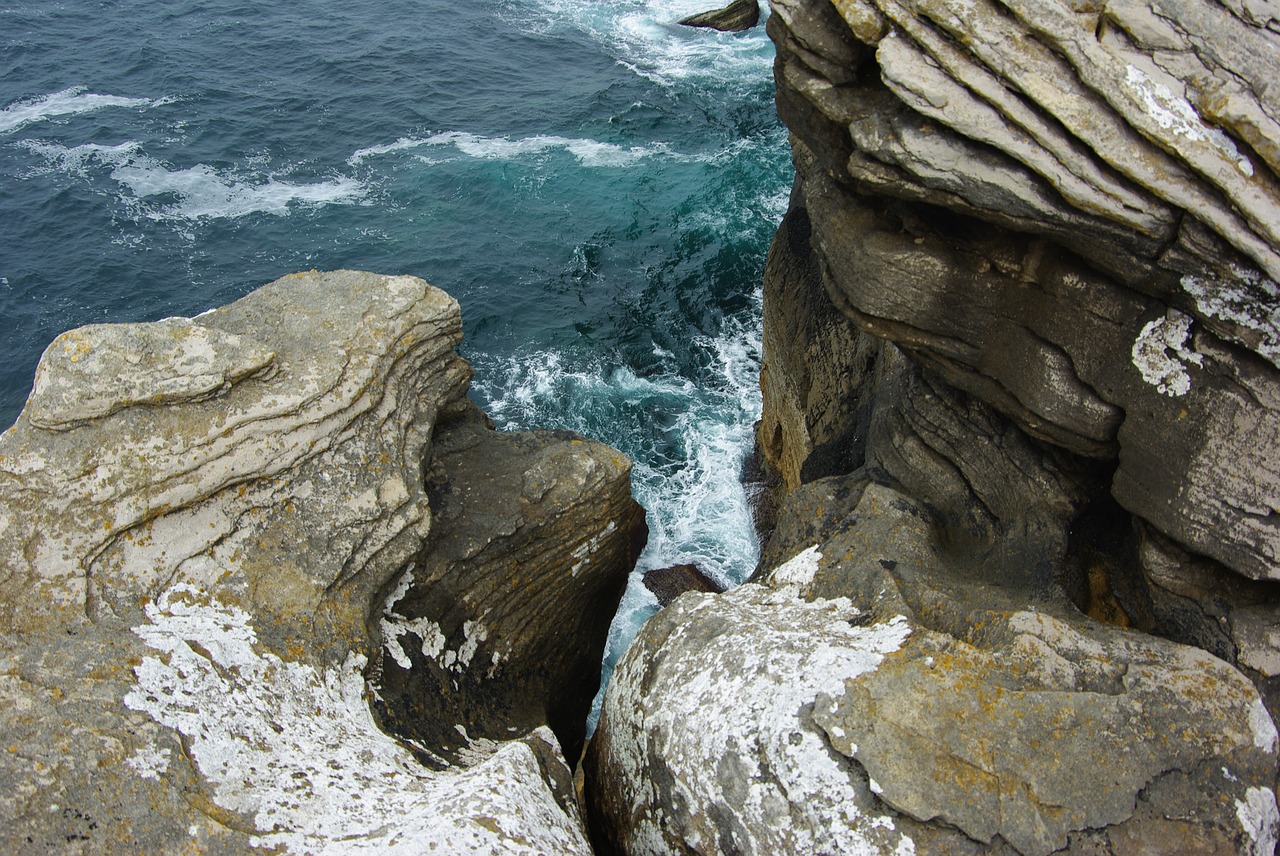 sea cliff rock free photo