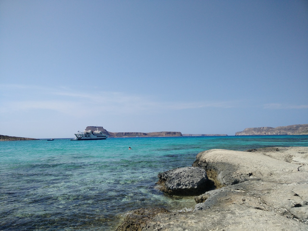 sea boat creta free photo