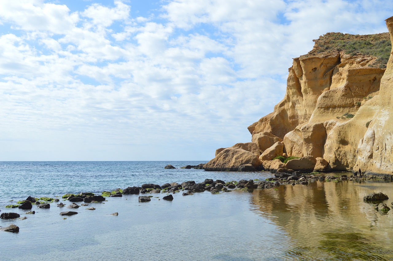 sea rocks water free photo