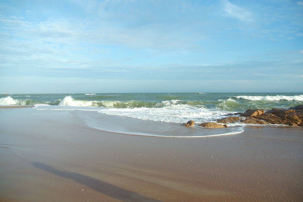 sea sand sky free photo