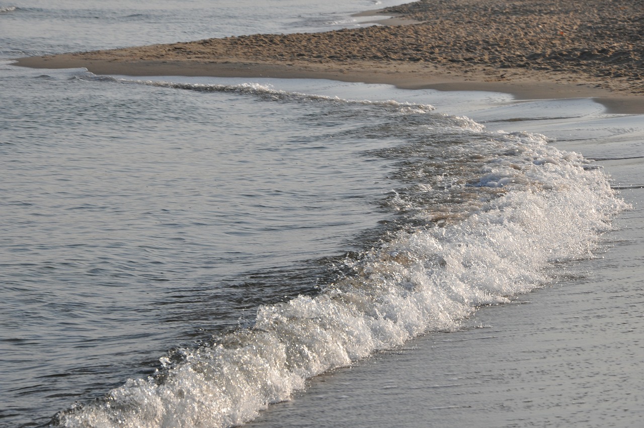 sea wave beach free photo