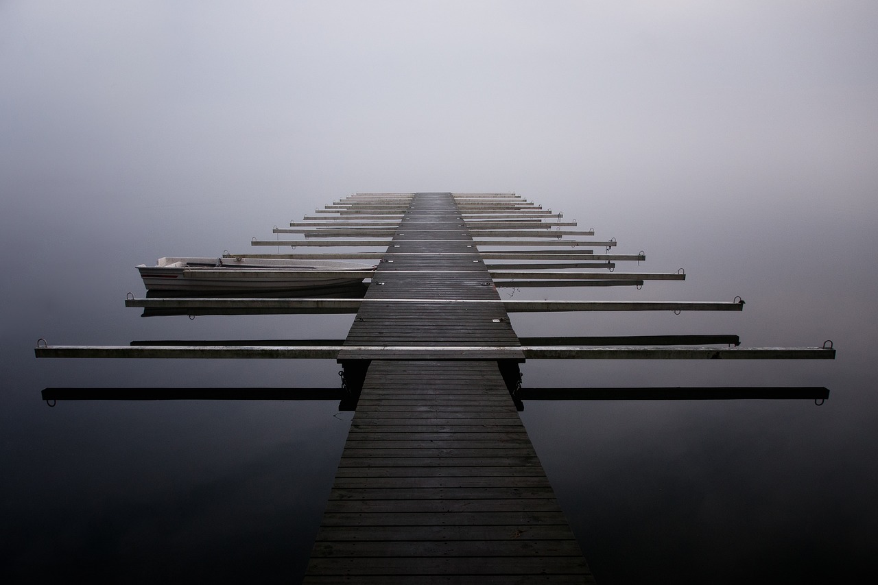 sea pier boat free photo