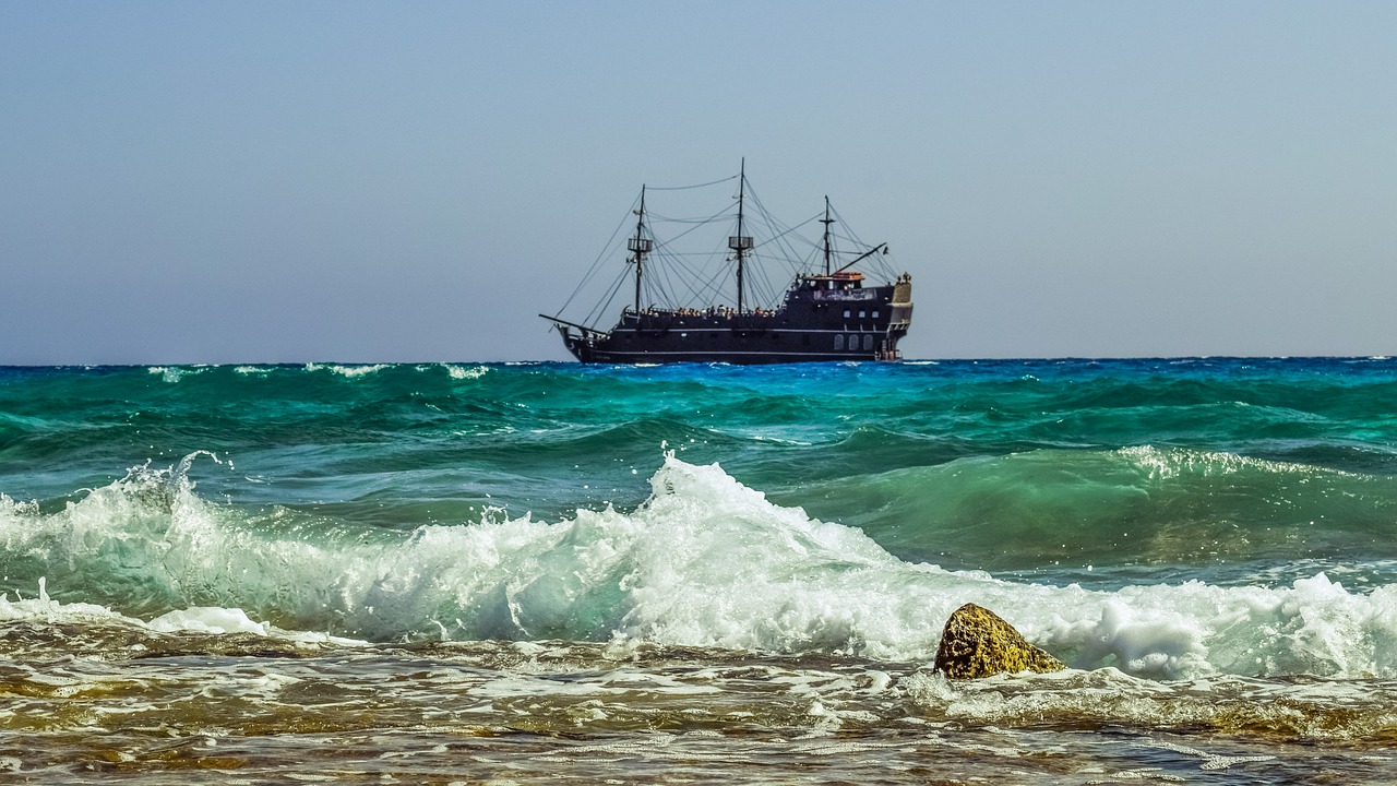 sea rocky coast waves free photo