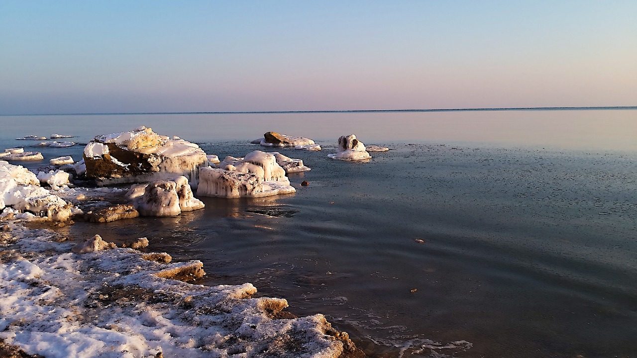 sea ice calm free photo