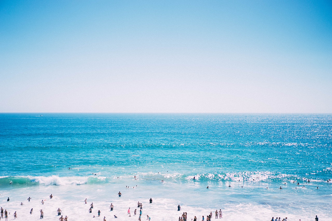 sea ocean blue free photo