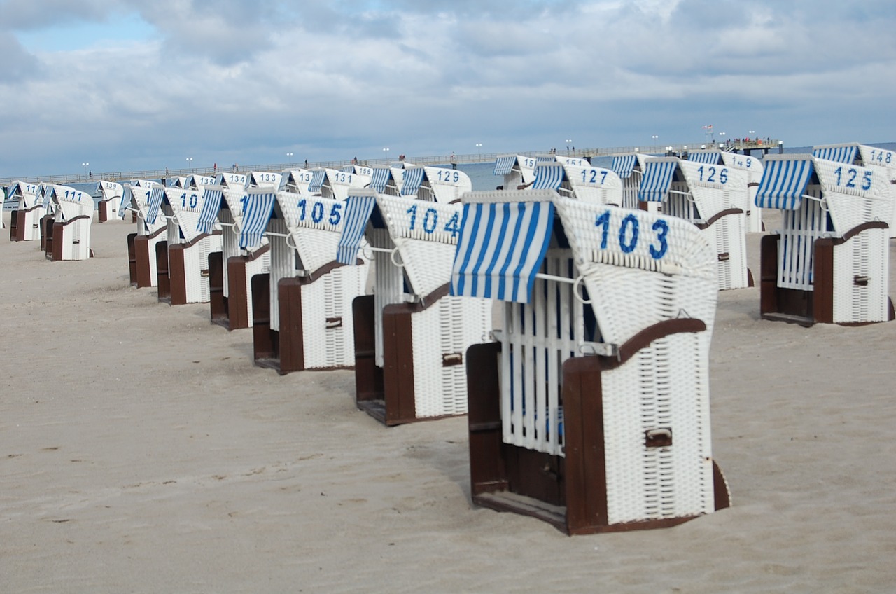 sea beach chair holiday free photo