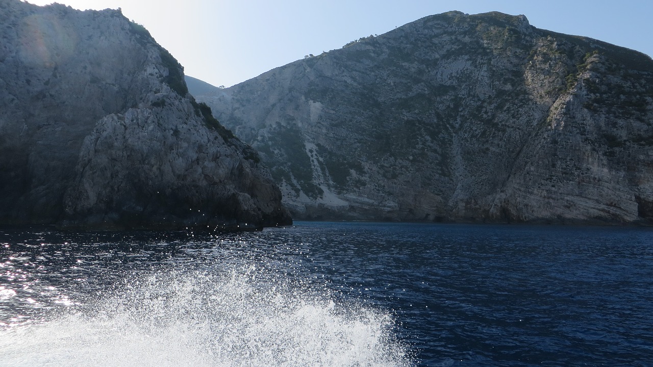 sea greece boat free photo