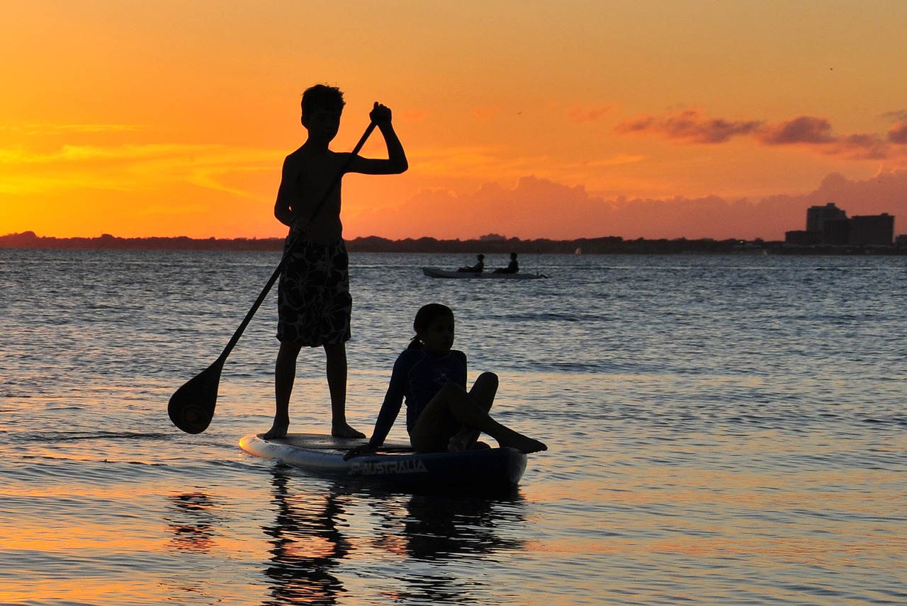 sea sunset key biscayne free photo