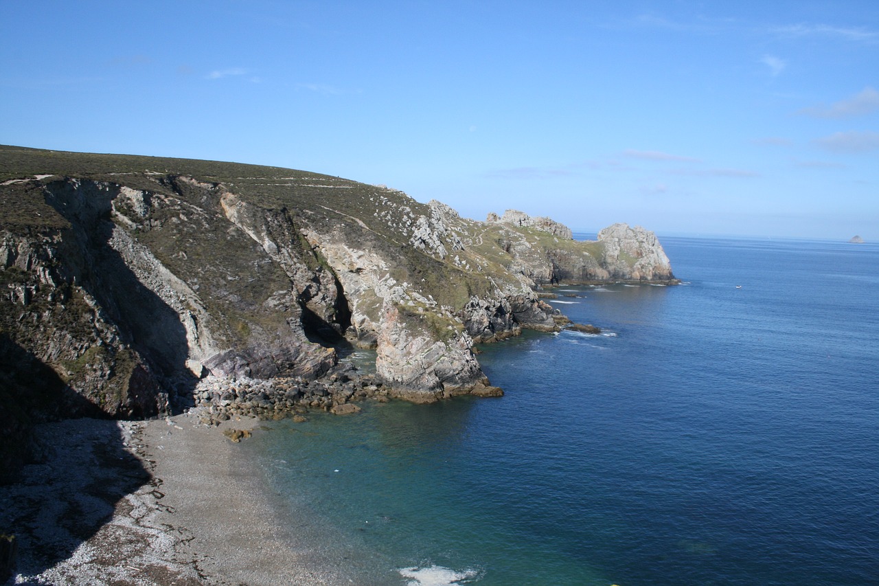 sea cliff brittany free photo