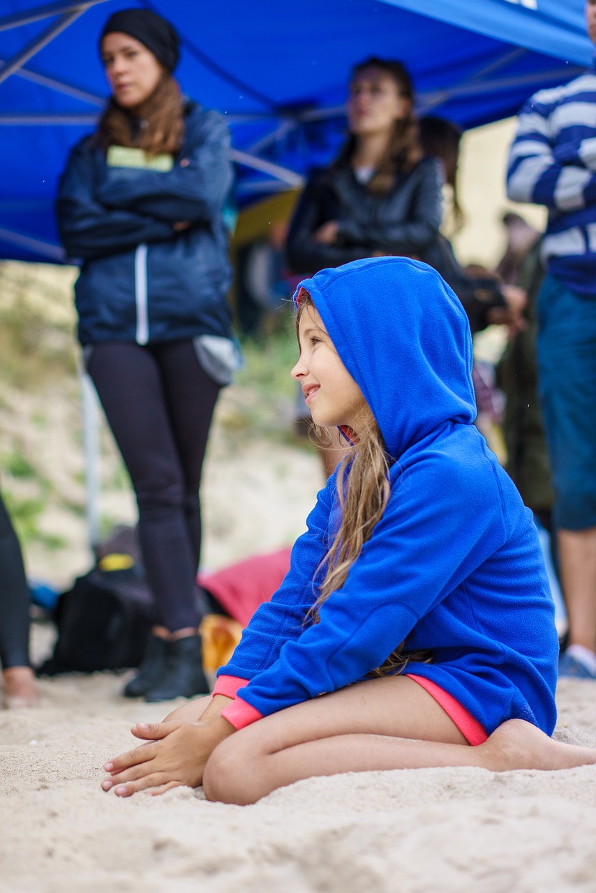 sea beach girl free photo