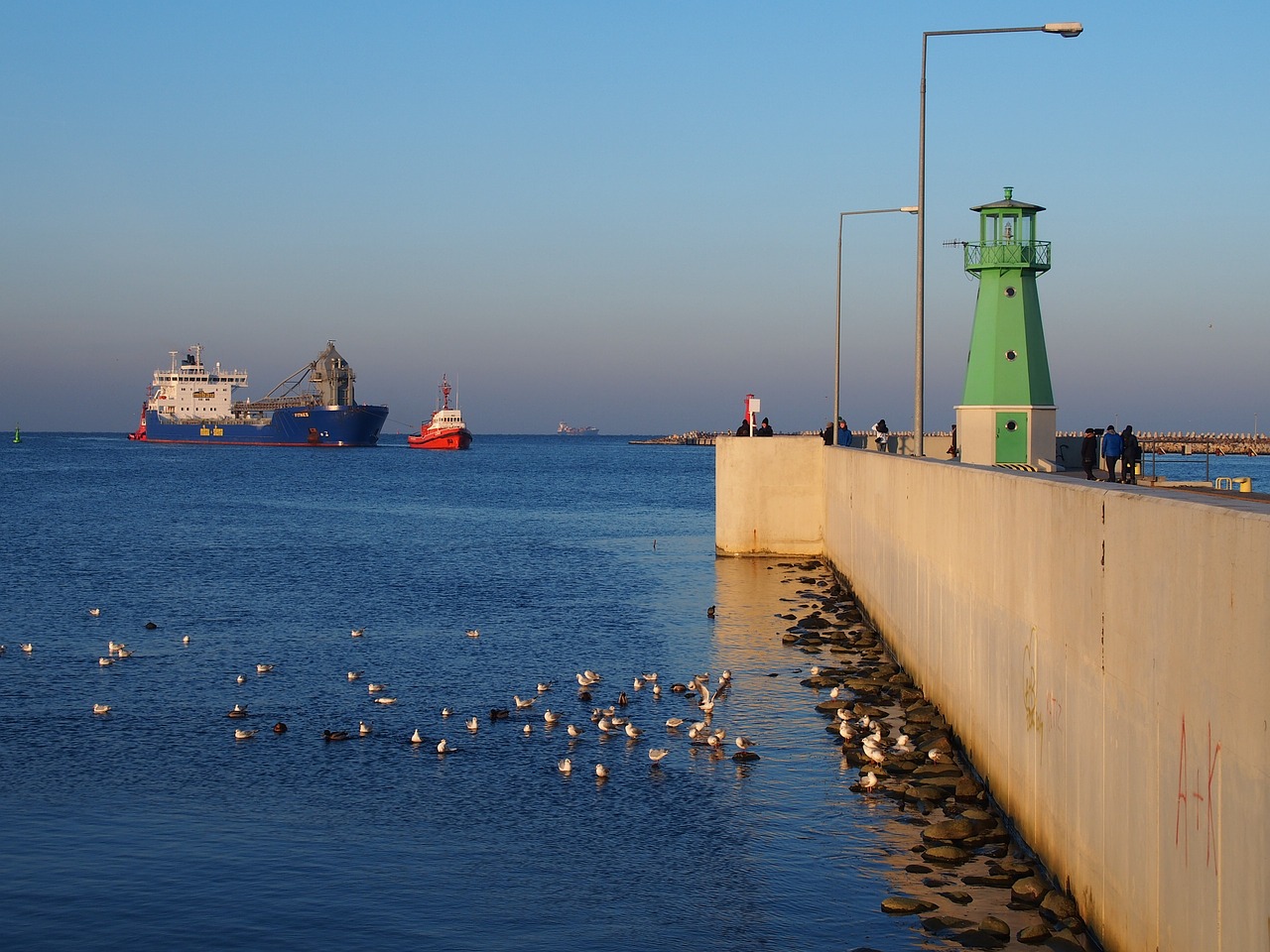 sea lantern ships free photo